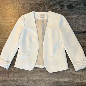 Ann Taylor Loft Womens blazer size 4 white